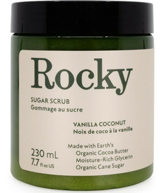 Rocky Organic Sugar Scrub Vanilla Coconut