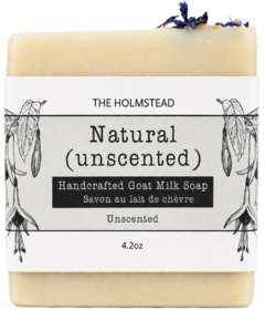 The Holmstead Bar Soap Natural