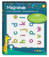 Jeu de lettres minuscules A à Z de Monster Magnatab multicolore