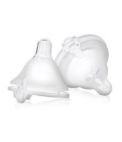 Evenflo Balance+ Wide Medium/Fast Nipple 2 Pack