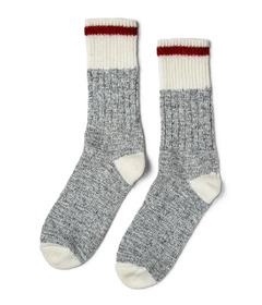 Unified Wool Camp Sock Crimson