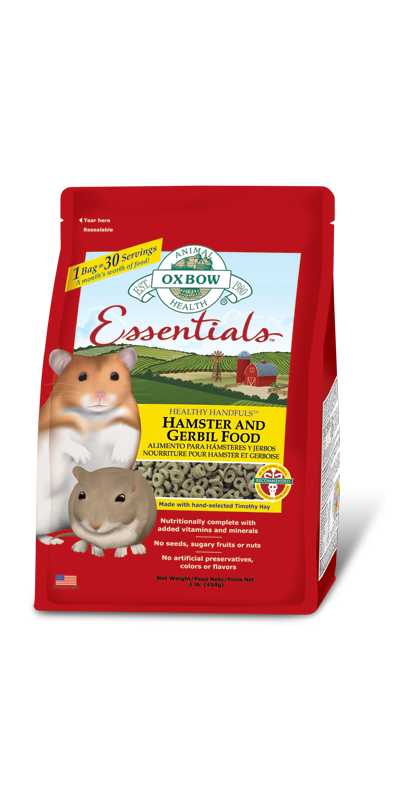 essentials hamster and gerbil food