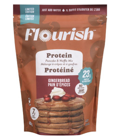 Flourish Limited Edition Protein Pancake Mix Gingerbread