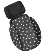 Bag & Bougie Mobile Change Pad Black & Pink Stars