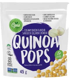 Ojas Vegan Creamy Onion Quinoa Pops