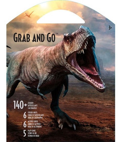 Trends Dinosaur Grab & Go Sticker & Activity Book