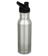 Klean Kanteen Classic Bottle Narrow with Sport Cap Brushed Stainless