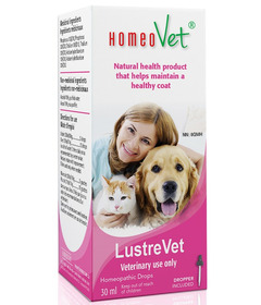 HomeoVet LustreVet Pet Supplements