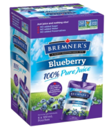 Bremner's Spout Pouches Blueberry Juice 