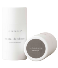 Lovefresh Natural Deodorant Super Strength Mandarin & Cypress