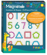 Play Monster Magnatab Numbers and Shapes Multicolor