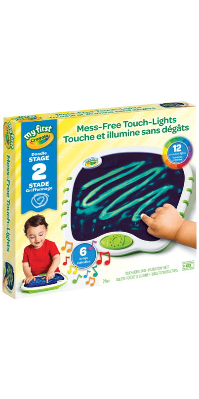 Featured image of post Crayola Mess Free Touch Lights Create to music and 12 different colored background lights