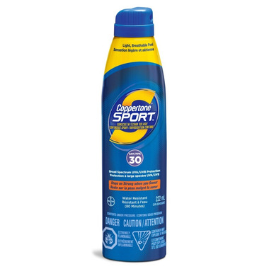 Coppertone Sport Continuous Sunscreen Spray SPF 30 Coppertone Sport Continuous Sunscreen Spray SPF 30