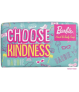 The English Soap Co. Barbie Choose Kindness Bar Soap Rhubarb Punch (Savon à la rhubarbe)