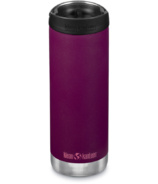 Klean Kanteen TKWide Bottle with Cafe Cap Purple Potion