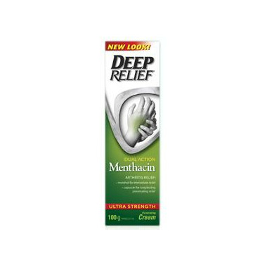 Deep Relief Dual Action Menthacin Arthritis Relief Rub Deep Relief Dual Action Menthacin Arthritis Relief Rub