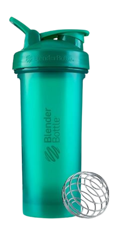 BlenderBottle Mantra Glass Shaker Bottle for Protein Mixes 20-Ounce Plum  Plum Shaker Bottle