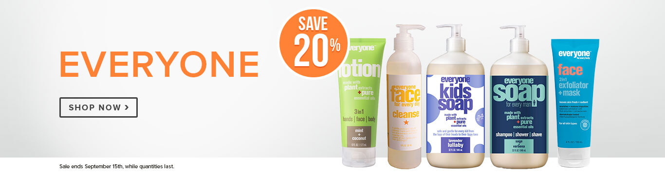 Save 20% off Everyone