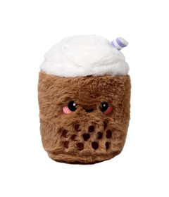 Puckator Microwavable Plush Lavender Heat Pack Foodiemals Bubble Tea