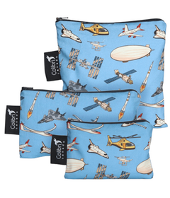 Colibri Reusable Snack Bags Aviation Bundle