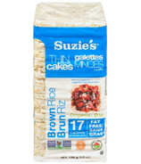 Suzie's Organic Thin Puffed Cakes Brown Rice