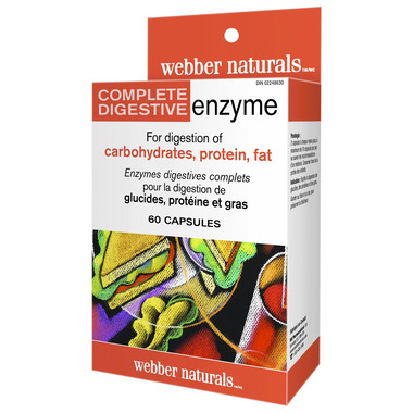Webber Naturals Complete Digestive Enzymes Webber Naturals Complete Digestive Enzymes
