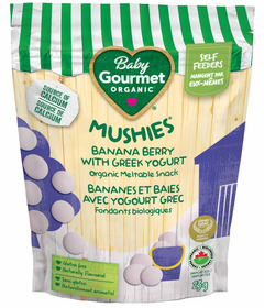 Baby Gourmet Mushies Banana Berry with Greek Yogurt