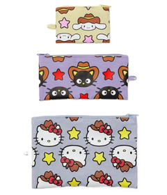 BAGGU Go Pouch Set Hello Kitty & Friends Western