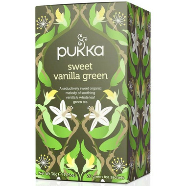 Pukka Sweet Vanilla Green Tea Pukka Sweet Vanilla Green Tea
