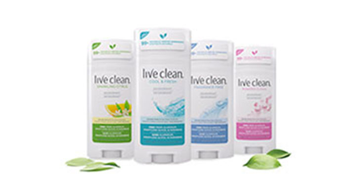 Live Clean deodorants