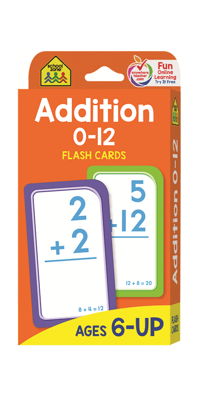 Buy School Zone Flash Cards Addition at Well.ca | Free Shipping $35+ in ...