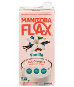 Manitoba Flax Unsweetened Vanilla Flax Milk