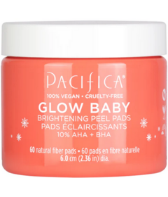 Pacifica Glow Baby Brightening Peel Pads 10% AHA + BHA