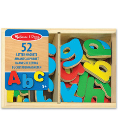 Melissa & Doug Magnetic Wooden Alphabet