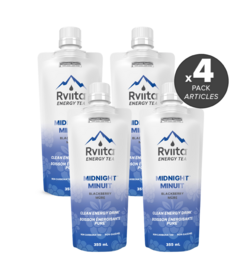 Rviita Energy Tea Clean Energy Drink Midnight Blackberry Bundle