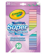 Marqueurs lavables Crayola Pastel Super Tips 