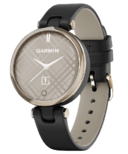 Garmin Lily Classic Edition with Gold Bezel and Italian Leather Band