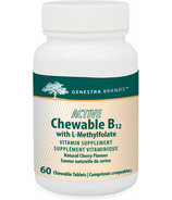 Genestra Active Chewable B12 avec L-Methylfolate