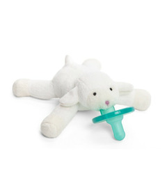 WubbaNub Lamb Pacifier Plush Combo