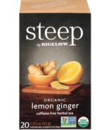 Steep by Bigelow Thé biologique au citron et au gingembre 