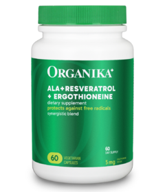 Organika Ala + Resveratrol + Ergotheoneine