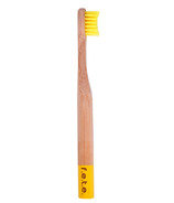 Brosse à dents en bambou pour enfants f.e.t.e. Jaune