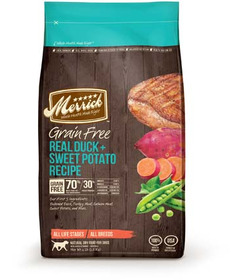 Merrick Grain Free Duck & Sweet Potato Recipe For Dogs