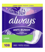 Always Anti Bunch Xtra Protection Daily Liners Longs