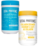 Vital Proteins Collagen Peptides + Collagen Creamer Vanilla Bundle