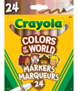 Crayola marqueurs à trait large Colours of the World