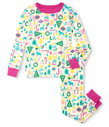 Hatley Kids Pajama Set Pink Falala