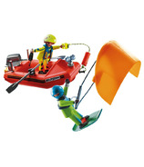 Playmobil Kitesurfer Rescue avec Speedboat