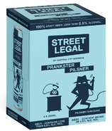 Street Legal Dealcoholized Beer Prankster Pilsner