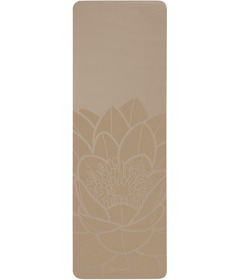 GAIAM 10mm Printed Fitness Mat Willow Lotus Branch